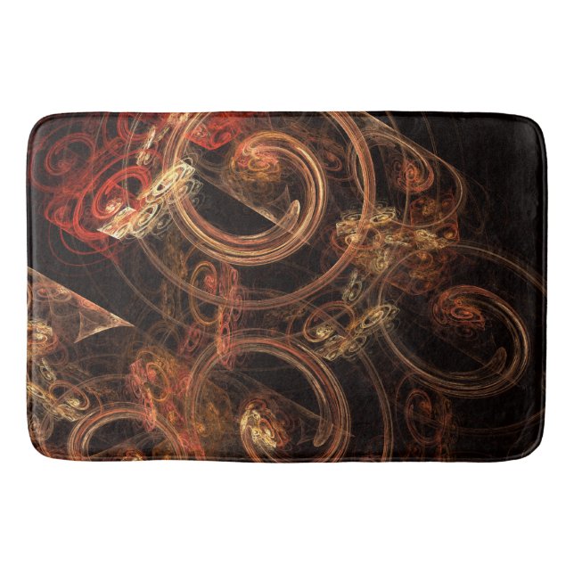 Ljud i Music Abstrakt Art Badrumsmatta (Framsidan)