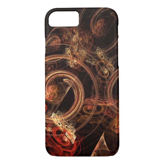 Ljud i Music Abstrakt Art Case-Mate iPhone Skal (Baksida)