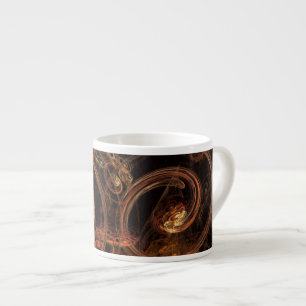 Ljud i Music Abstrakt Art Espresso Mugg Espressomugg