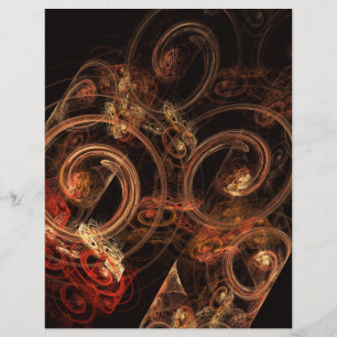 Ljud i Music Abstrakt Art Flyer