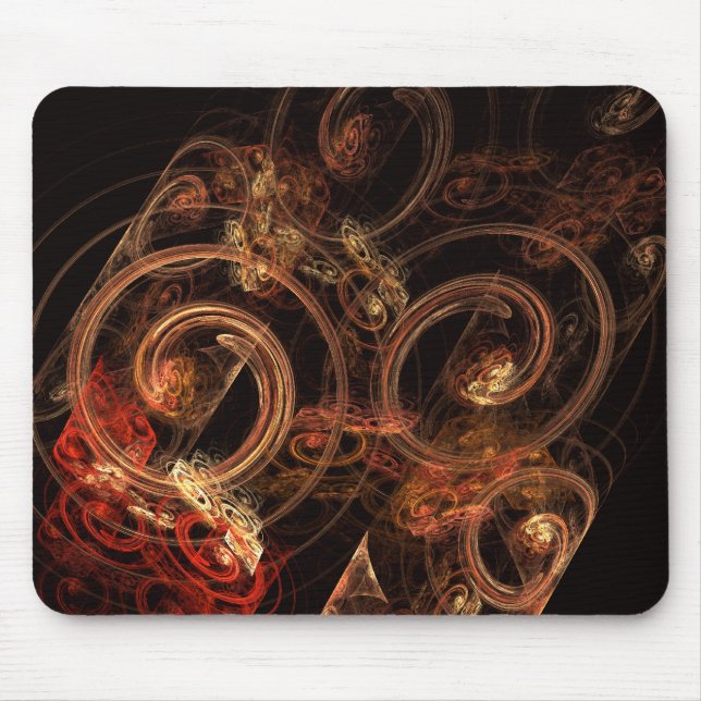 Ljud i Music Abstrakt Art Mousepad Musmatta (Framsidan)