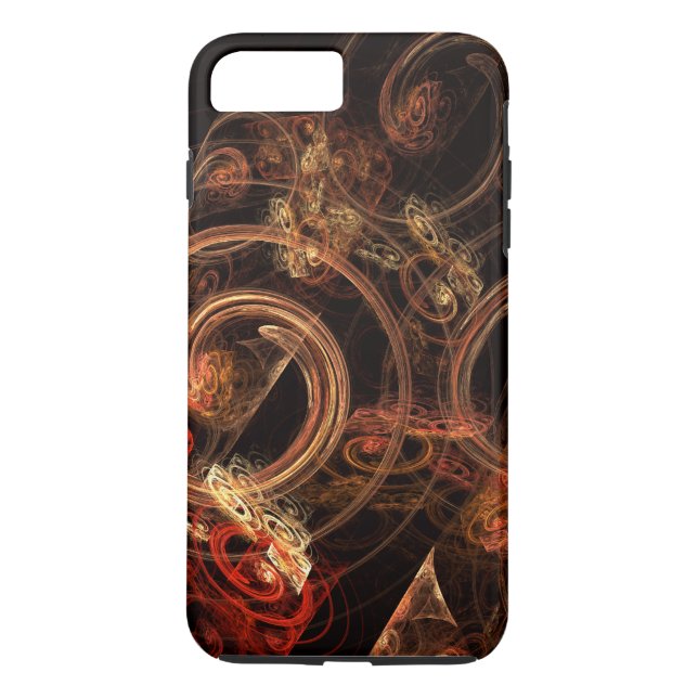 Ljud i Music Abstrakt Art Tuff Case-Mate iPhone Skal (Baksida)