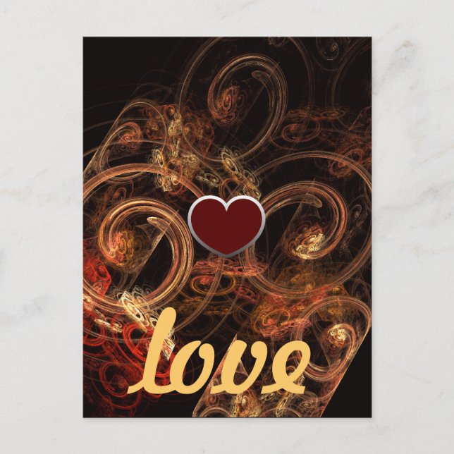 Ljud i Music Kärlek vykort (Framsida)