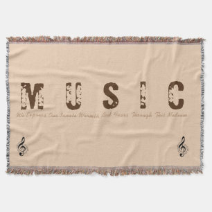 LJUD I MUSIKBLANKET FILT