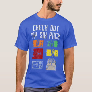 Ljud in min sexpack Guitar Pedals Music Lo T Shirt