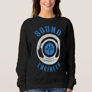 Ljud Ingenjör Audio Sång Music Tech Guy T Shirt