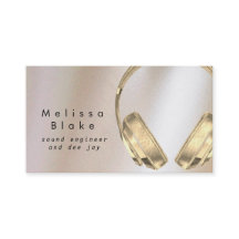 ljud ingenjör dee jay faux metalleffekt