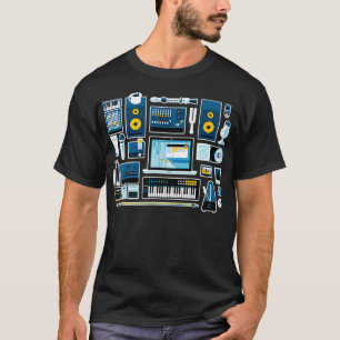 Ljud Ingenjör Music Production Audio Ingenjör  T Shirt