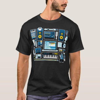Ljud Ingenjör Music Production Audio Ingenjör T Shirt