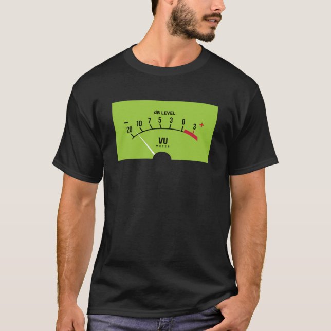 Ljud Ingenjör som registrerar ingenjör T Shirt (Framsida)