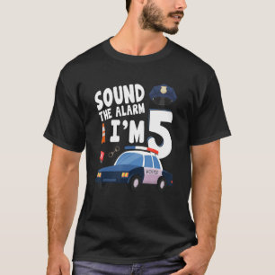 Ljud Larm Det är min femte födelsedag, 5 år gammal T Shirt