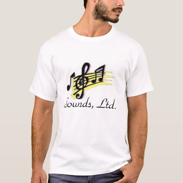 Ljud Ltd. T Skjorta T-shirt (Framsida)
