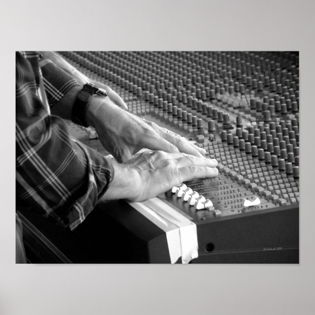 Ljud Man Poster (Framsidan)