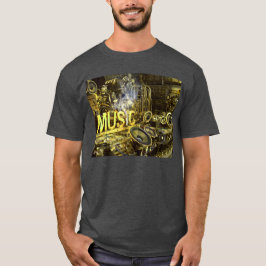 Ljud maskin t shirt