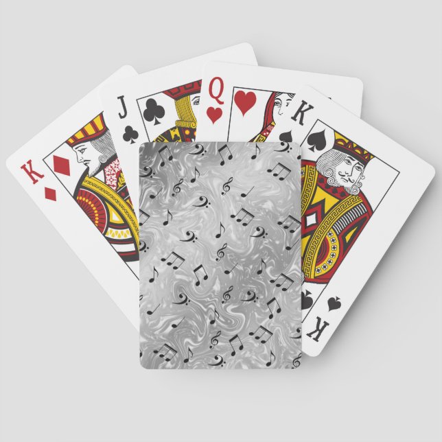 ljud, metall, musik, musik, tecken, anteckning, fo casinokort (Baksidan)