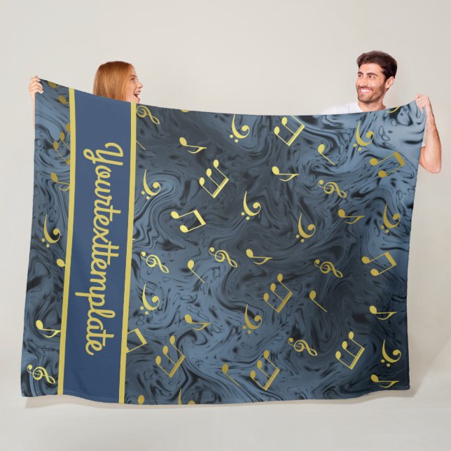 ljud, metall, musik, musik, tecken, anteckning, fo fleecefilt (På plats)