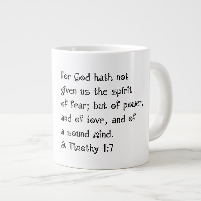 Ljud Mind - Jumbo Mugg (Framsida höger)