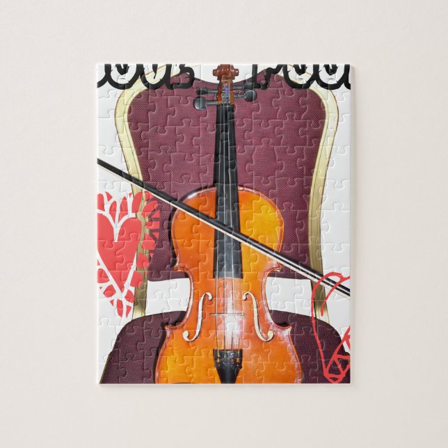 Ljud mot kärlek hakuna matata valentine pussel (Vertikal)