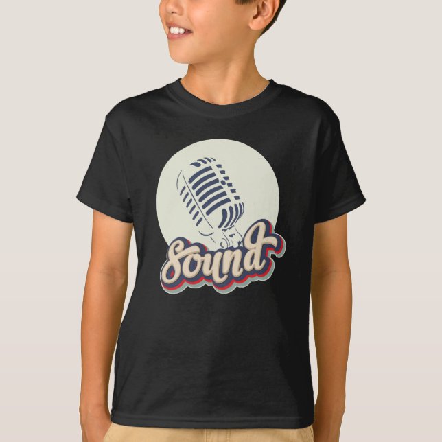 Ljud Music T Shirt (Framsida)