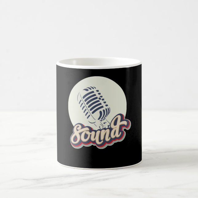 Ljud Musik Kaffemugg (Center)