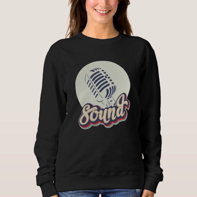 Ljud Musik T Shirt (Framsida)