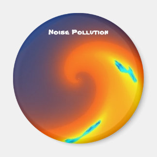 Ljud nuvarande bullerföroreningsmagnet magnet