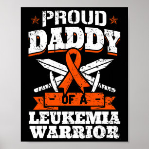 Ljud pappa, en Pappa-medvetandegörare i Leukemi Bl Poster