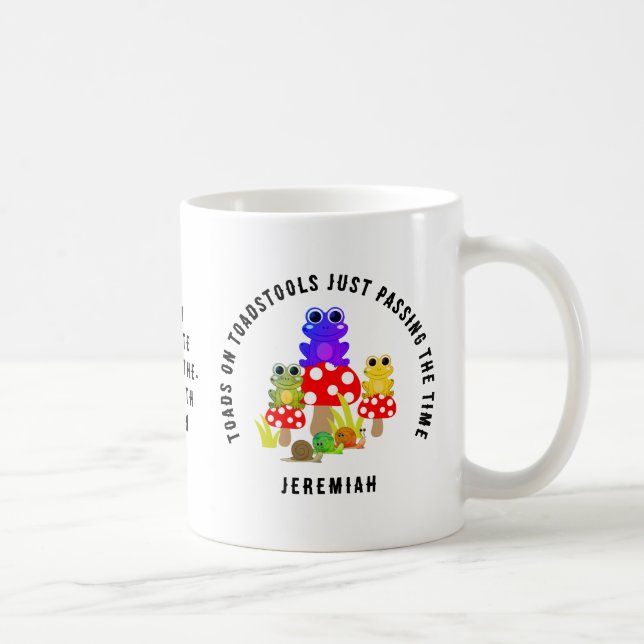 LJUD-Personlig-TODOR PÅ TOADSTOOLS Kaffemugg (Höger)