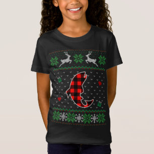 Ljud Play Ugly Sweater (ung. Julfiskar) T Shirt