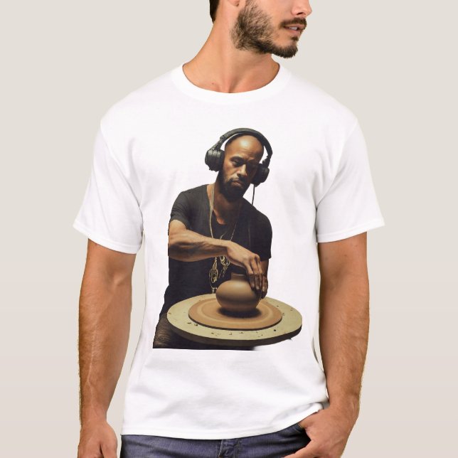 Ljud Sculptor DJ T Shirt (Framsida)