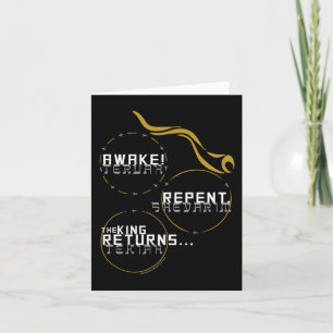 Ljud: Shofar Fall Feast Yom Teruah Day of Tru Kort