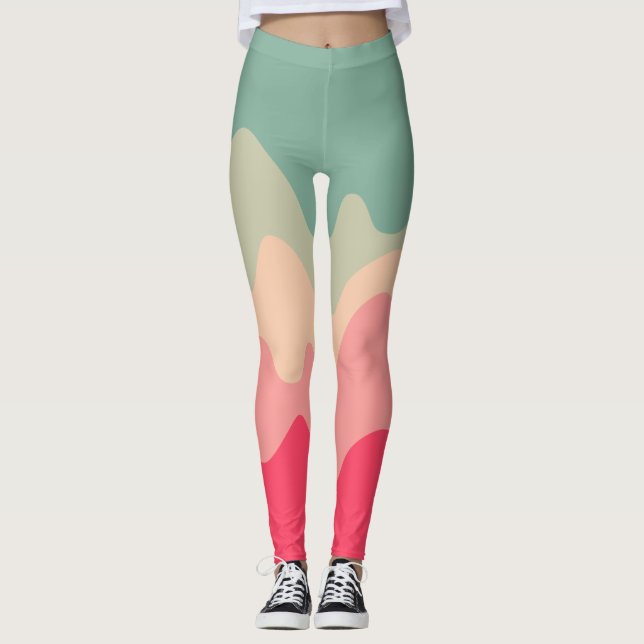 Ljud Sketch 04 Leggings (Framsida)