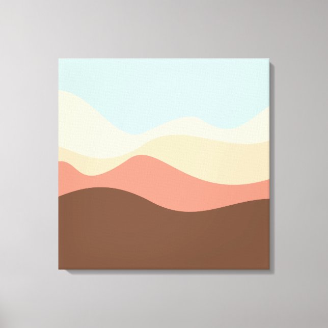 Ljud Sketch 07 Canvastryck (Framsida)