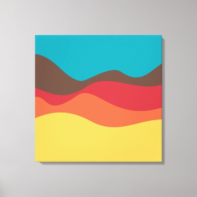 Ljud Sketch 09 Canvastryck (Framsida)