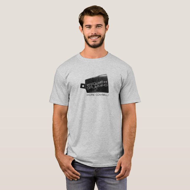 Ljud Trummar Mer Kosslampa! T Shirt (Hel framsida)