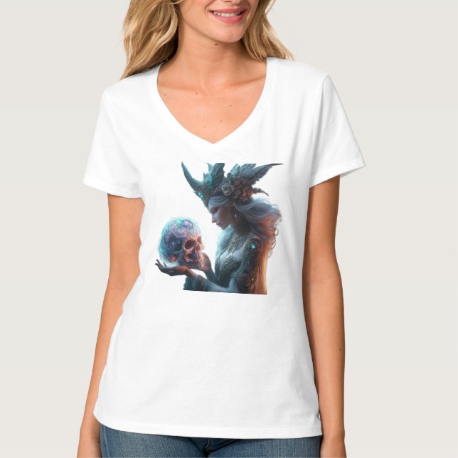 👻 Ljud ut mörkret: skräcksamlingar T Shirt (Framsida)