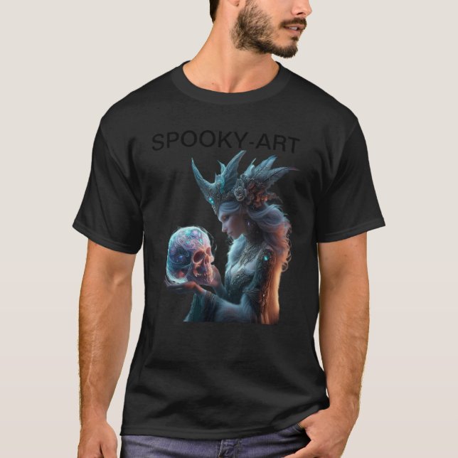 👻 Ljud ut mörkret: skräcksamlingar T Shirt (Framsida)