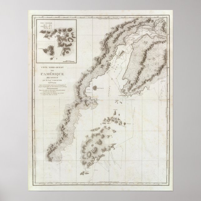 Ljud vid Alaska-Peninsulan Poster (Framsidan)