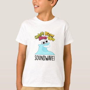 Ljud Wave Funny Ocean Pun T Shirt