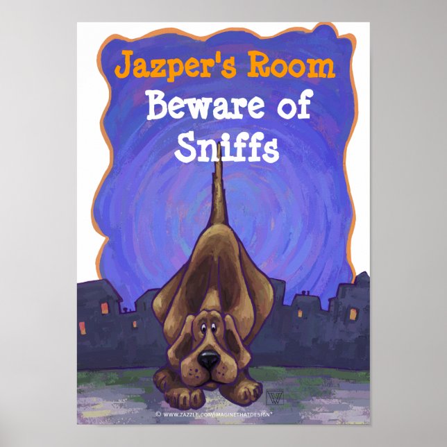 Ljuda Hund Poster (Framsidan)