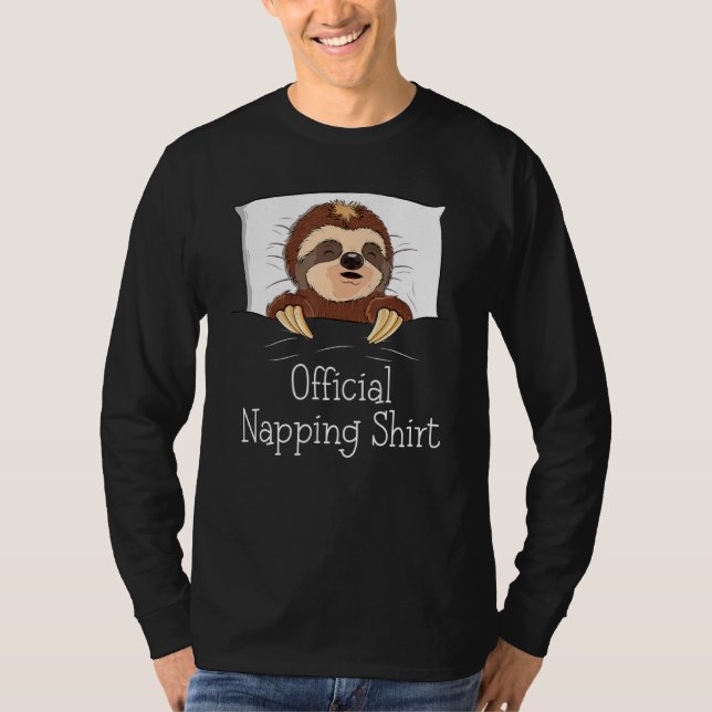 Ljudande långsam Napper Napper från Älskare T Shirt (Framsida)