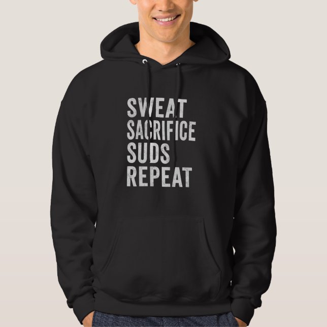 Ljudande skift - Hårdskollegiets Rower Craft B Hoodie (Framsida)