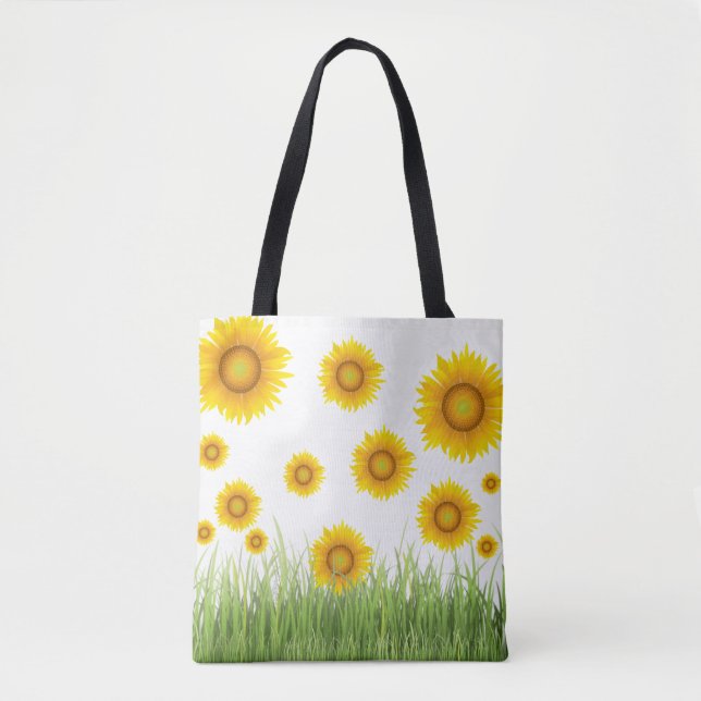 Ljudblomma Mönster Tygkasse (Framsida)
