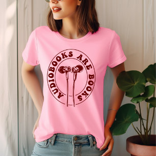 Ljudböcker är Bokar T-Shirt