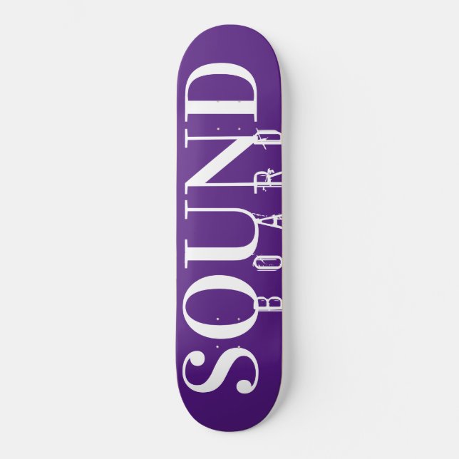 LJUDBRÄDA Skateboard (Framsida)