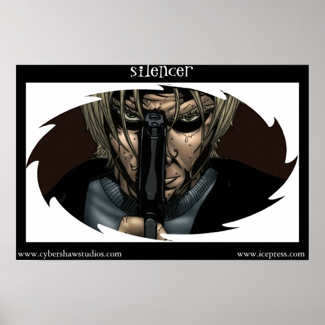 Ljuddämpare Poster (Framsidan)