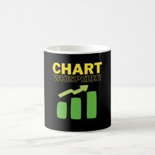 Ljuddiagramstatistik för Data Analyst Kaffemugg