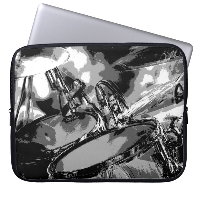 Ljudelektronik hänger lös laptop fodral (Framsidan)