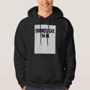 Ljuder Hbtq Är Med I Pride Regnbåge Kärlek Queer M Hoodie