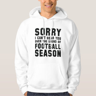 Ljudet Av Fotbollssäsong Hoodie